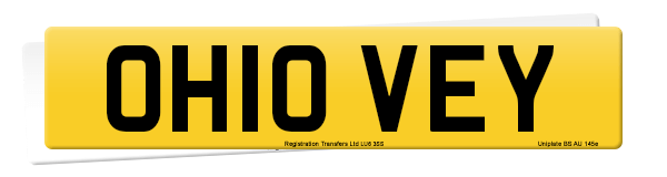 Registration number OH10 VEY